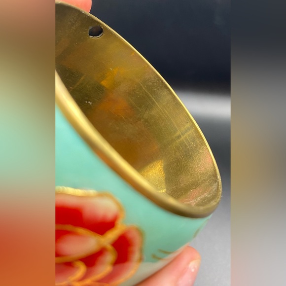 Vintage Floral Bangle Bracelet - Picture 6 of 14